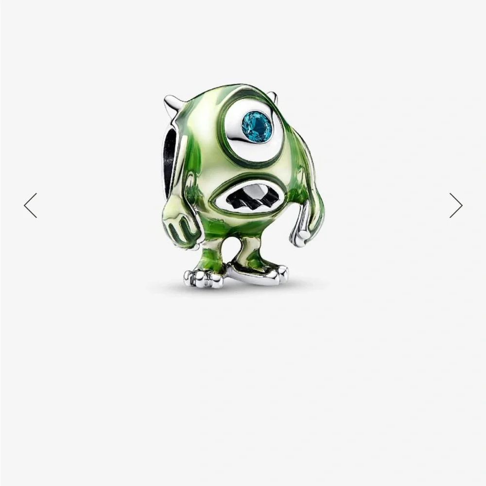 Pandora Green Monsters inc. Charm